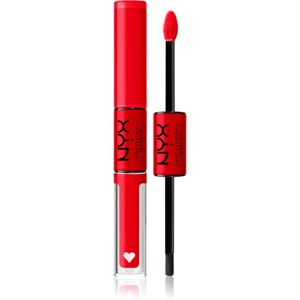 NYX Professional Makeup Shine Loud High Shine Lip Color tekutá rtěnka s vysokým leskem odstín 17 - Rebel In Red 6,5 ml