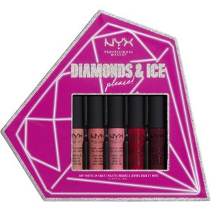 NYX Professional Makeup Diamonds & Ice kosmetická sada (na rty)
