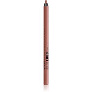NYX Professional Makeup Line Loud Vegan konturovací tužka na rty s matným efektem odstín 06 - Ambition Statement 1,2 g