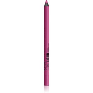 NYX Professional Makeup Line Loud Vegan konturovací tužka na rty s matným efektem odstín 09 - Hottie Hijacker 1,2 g