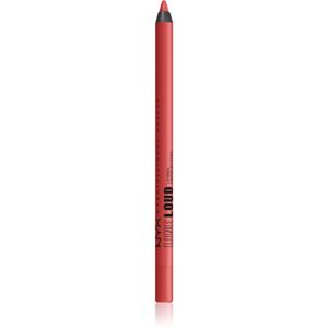 NYX Professional Makeup Line Loud Vegan konturovací tužka na rty s matným efektem odstín 11 - Rebel Red 1,2 g