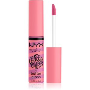 NYX Professional Makeup Butter Gloss Candy Swirl lesk na rty odstín 02 Sprinkle 8 ml