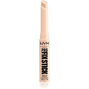 NYX Professional Makeup Pro Fix Stick korektor pro sjednocení barevného tónu pleti odstín 02 Fair 1,6 g