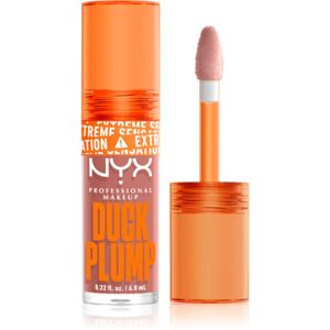 NYX Professional Makeup Duck Plump lesk na rty se zvětšujícím efektem odstín 02 Banging Bare 6,8 ml