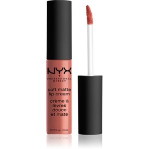 NYX Professional Makeup Soft Matte Lip Cream lehká tekutá matná rtěnka odstín 19 Cannes 8 ml
