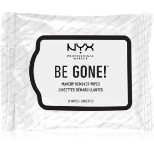 NYX Professional Makeup Be Gone! odličovací ubrousky na make-up 20 ks