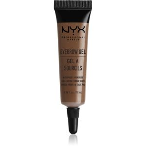 NYX Professional Makeup Eyebrow Gel voděodolný gel na obočí odstín 02 Chocolate 10 ml