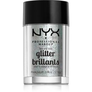 NYX Professional Makeup Glitter Goals třpytky na obličej i tělo odstín 07 Ice 2.5 g