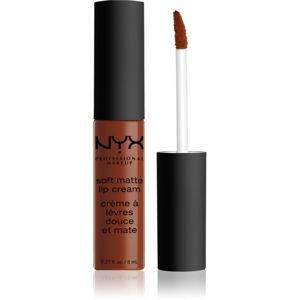 NYX Professional Makeup Soft Matte Lip Cream lehká tekutá matná rtěnka odstín 23 Berlin 8 ml