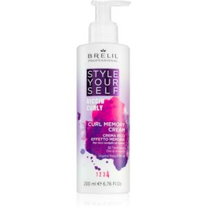 Brelil Professional Style YourSelf Curl Memory Cream definující krém pro vlnité a kudrnaté vlasy 200 ml