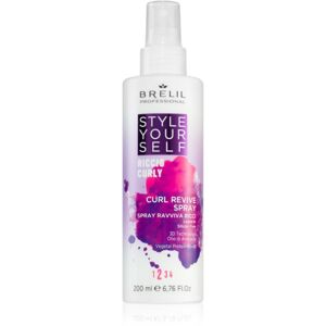 Brelil Numéro Style YourSelf Curl Revive Spray obnovující sprej pro vlnité a kudrnaté vlasy 200 ml
