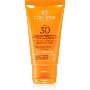 Collistar Special Perfect Tan Global Anti-Age Protection Tanning Face Cream krém na opalování proti stárnutí pleti SPF 30 50 ml