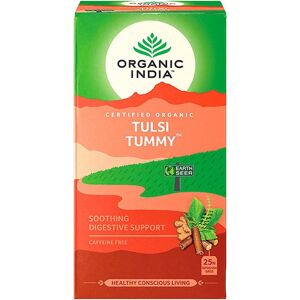 Organic India Tulsi Tummy bylinný čaj pro podporu trávení 25x1,8 g