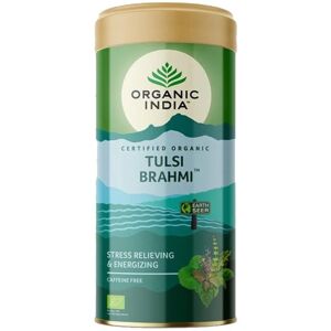 Organic India Tulsi Brahmi bylinný čaj sypaný 100 g