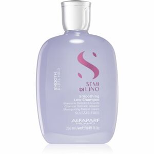 Alfaparf Milano Semi di Lino Smooth uhlazující šampon pro nepoddajné a krepatějící se vlasy 250 ml