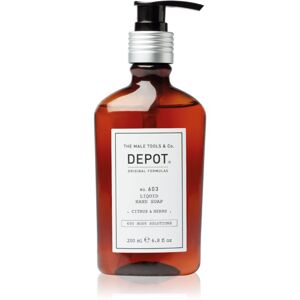Depot No. 603 Liquid Hand Soap tekuté mýdlo na ruce 200 ml
