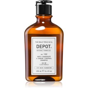 Depot No. 102 Anti-Dandruff & Sebum Control Shampoo šampon pro obnovení rovnováhy mastné pokožky hlavy 250 ml