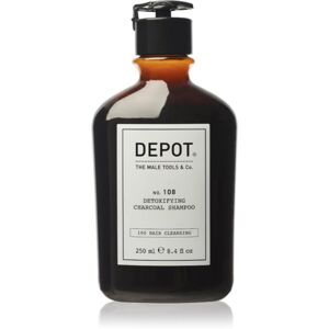 Depot No. 108 Detoxifing Charchoal Shampoo čisticí detoxikační šampon pro všechny typy vlasů 250 ml