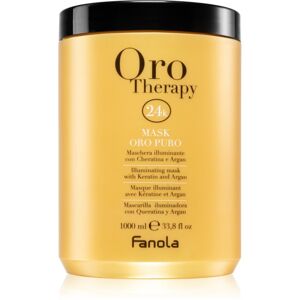 Fanola Oro Therapy Mask Oro Puro rozjasňující maska pro matné vlasy 1000 ml