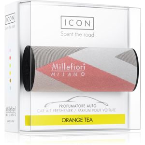 Millefiori Icon Orange Tea vůně do auta Textile Geometric