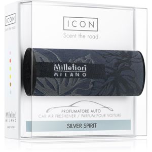 Millefiori Icon Silver Spirit vůně do auta Textile Geometric