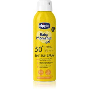 Chicco Baby Moments Sun ochranný sprej pro děti 0 m+ 150 ml