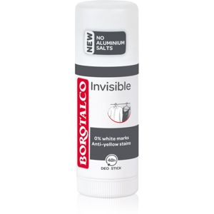 Borotalco Invisible tuhý deodorant proti bílým a žlutým skvrnám 48 h 40 ml