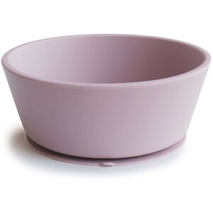 Mushie Silicone Suction Bowl silikonová miska s přísavkou Soft Lilac 1 ks