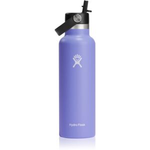 Hydro Flask Standard Mouth Straw Cap termoláhev barva Purple 621 ml