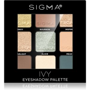 Sigma Beauty Eyeshadow Palette Ivy paleta očních stínů 9 g