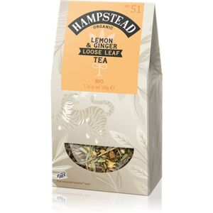 Hampstead Tea London Lemon & Ginger BIO sypaný bylinný čaj 100 g