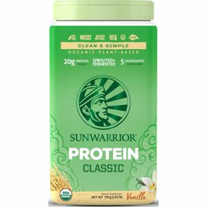Sunwarrior Protein Classic rostlinný protein III. příchuť vanilla 750 g