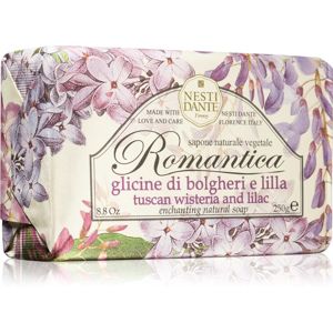 Nesti Dante Romantica Tuscan Wisteria & Lilac přírodní mýdlo 250 g