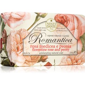 Nesti Dante Romantica Florentine Rose and Peony přírodní mýdlo 250 g