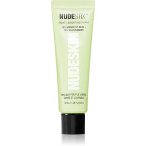 Nudestix Nudeskin Tight & Bright Face Mask rozjasňující pleťová maska pro zpevnění pleti 40 ml