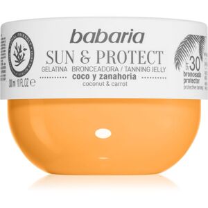 Babaria Tanning Jelly Sun & Protect ochranný gel SPF 30 300 ml