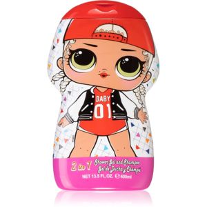 EP Line LOL sprchový gel a šampon 2 v 1 pro děti 400 ml