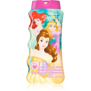 Disney Princess Bubble Bath and Shampoo sprchový a koupelový gel pro děti 475 ml