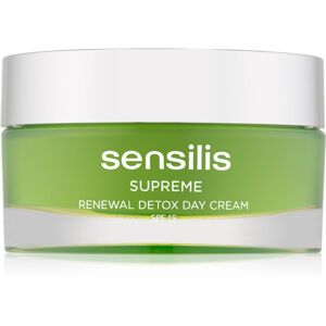 Sensilis Supreme Renewal Detox detoxikační a regenerační denní krém SPF 15 50 ml