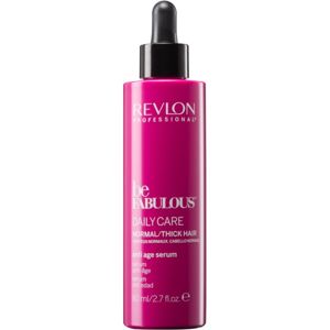 Revlon Professional Be Fabulous Daily Care hydratační a rozjasňující sérum proti příznakům stárnutí vlasů 80 ml