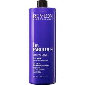 Revlon Professional Be Fabulous Daily Care šampon pro objem jemných vlasů 1000 ml