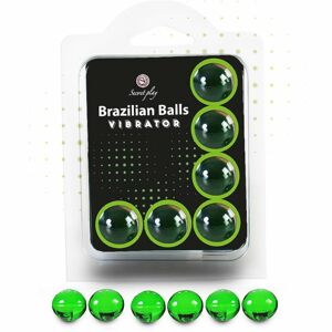 Secret play Brazilian Shock 6 Balls Set tělový olej 6x4 g