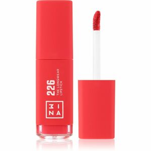 3INA The Longwear Lipstick dlouhotrvající tekutá rtěnka odstín 226 - Coral 6 ml