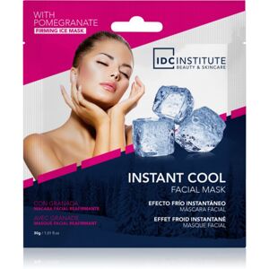 IDC Institute Instant Cool zpevňující pleťová maska 30 g