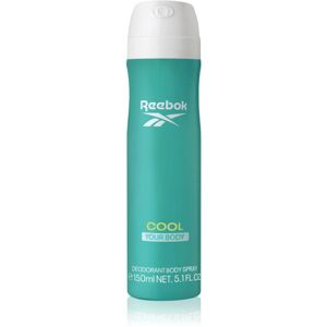 Reebok Cool Your Body parfémovaný tělový sprej pro ženy 150 ml