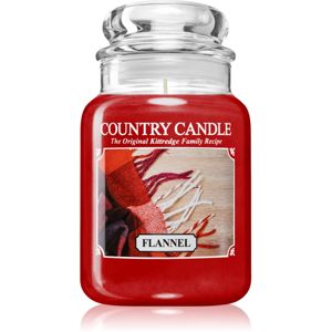 Country Candle Flannel vonná svíčka 652 g