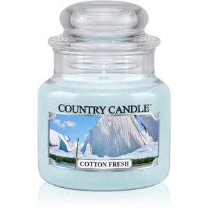 Country Candle Cotton Fresh vonná svíčka 104 g