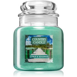 Country Candle Citrus & Seagrass vonná svíčka střední 453 g