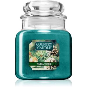 Country Candle Tinsel Thyme vonná svíčka 453 g