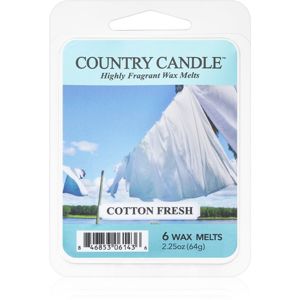 Country Candle Cotton Fresh vosk do aromalampy 64 g